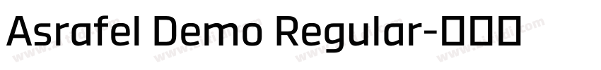 Asrafel Demo Regular字体转换